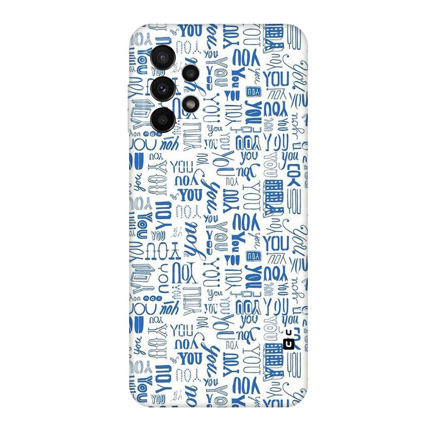 You Pattern Original Polycarbonate Back Case for Galaxy A23