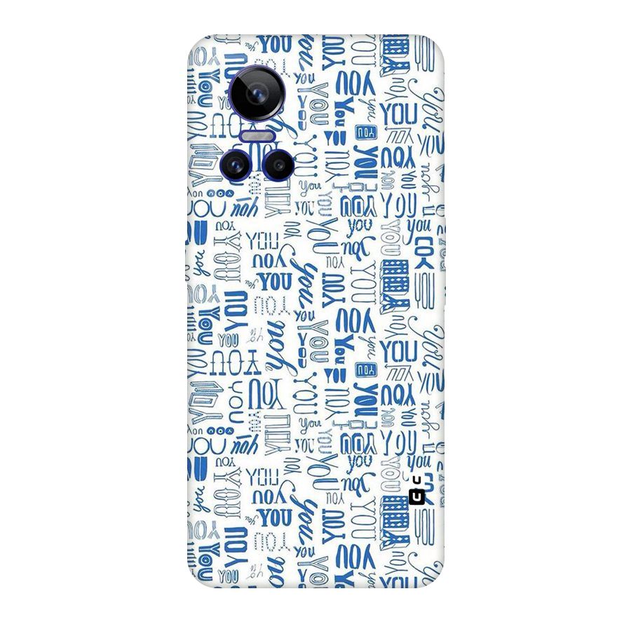 You Pattern Original Polycarbonate Back Case for Realme GT Neo 3