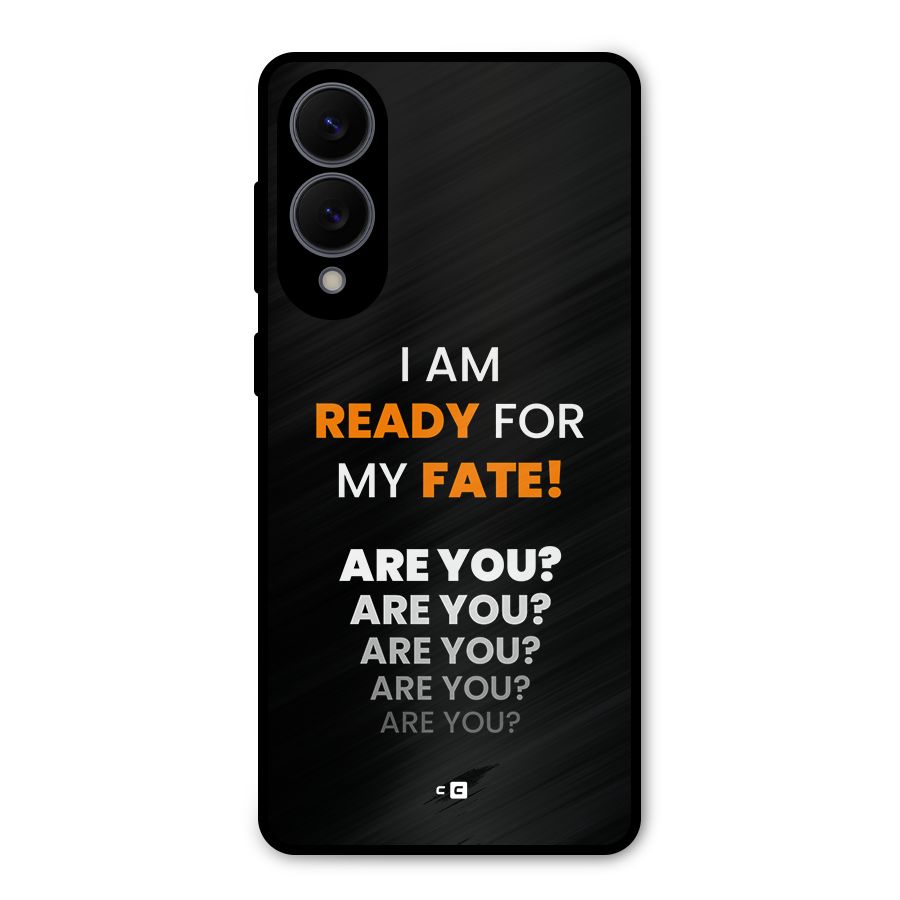 You Ready Metal Back Case for Galaxy S25 Edge