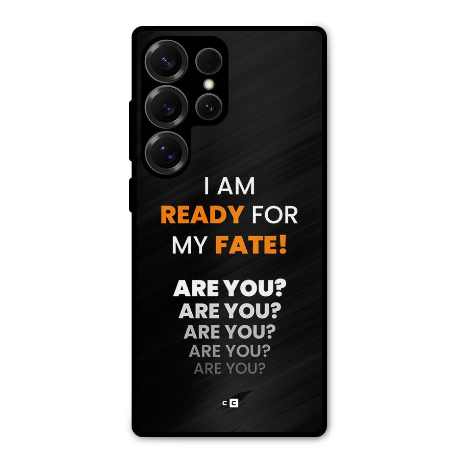 You Ready Metal Back Case for Galaxy S25 Ultra