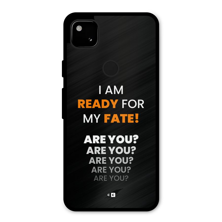 You Ready Metal Back Case for Google Pixel 4a