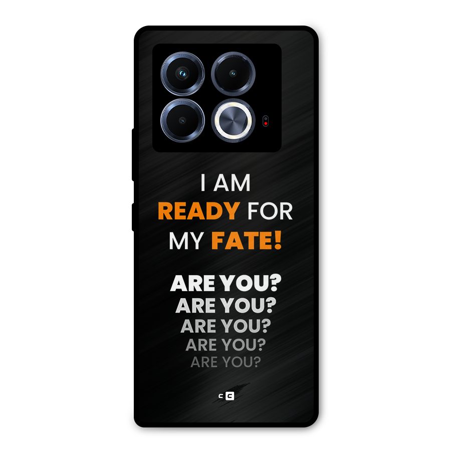 You Ready Metal Back Case for Infinix Note 40 5G