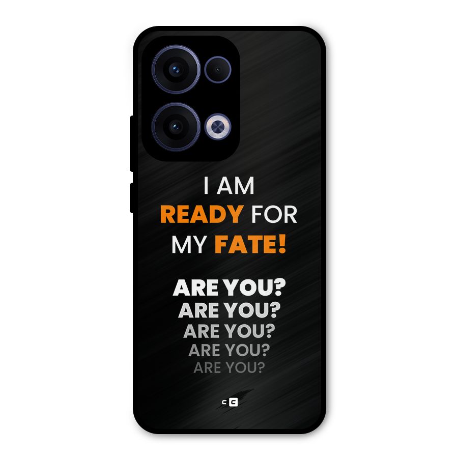 You Ready Metal Back Case for Oppo Reno13