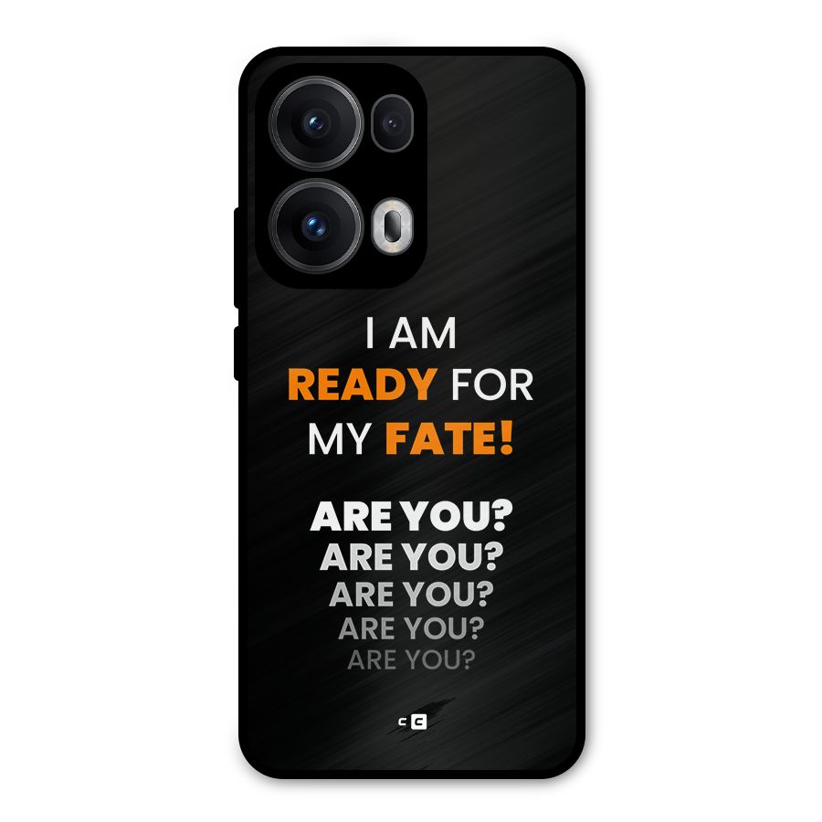 You Ready Metal Back Case for Oppo Reno13 Pro