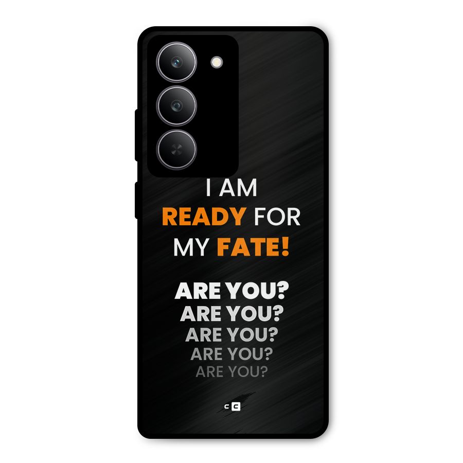 You Ready Metal Back Case for Realme 14x