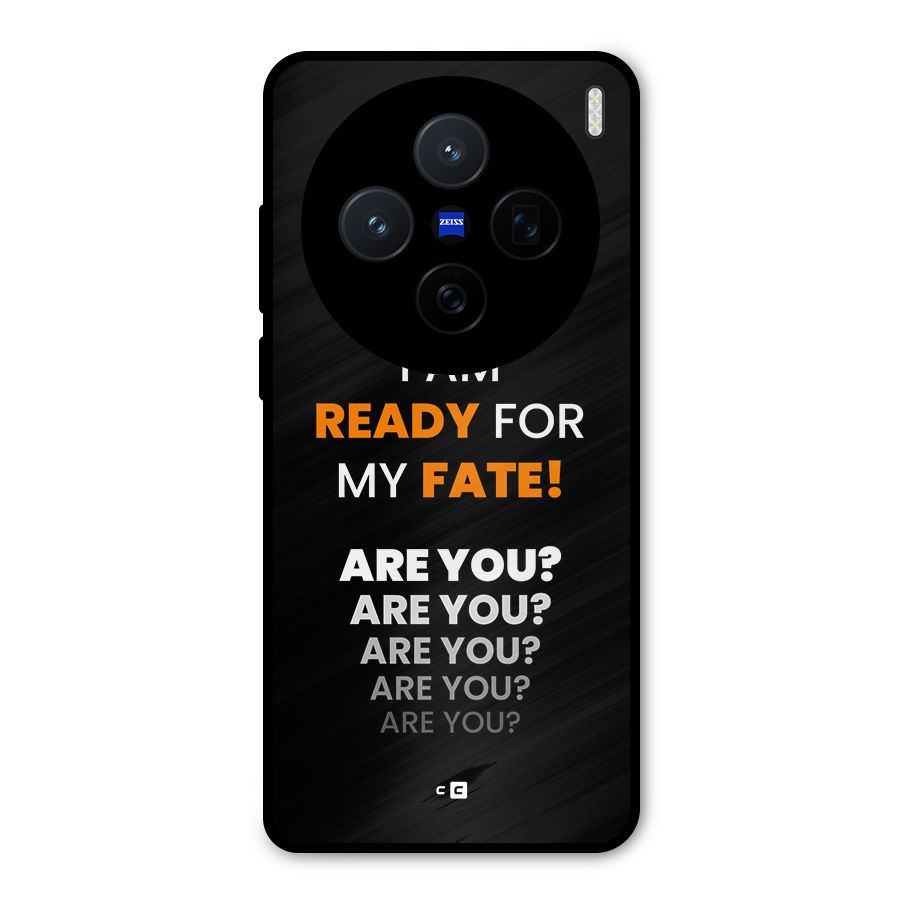 You Ready Metal Back Case for Vivo X200