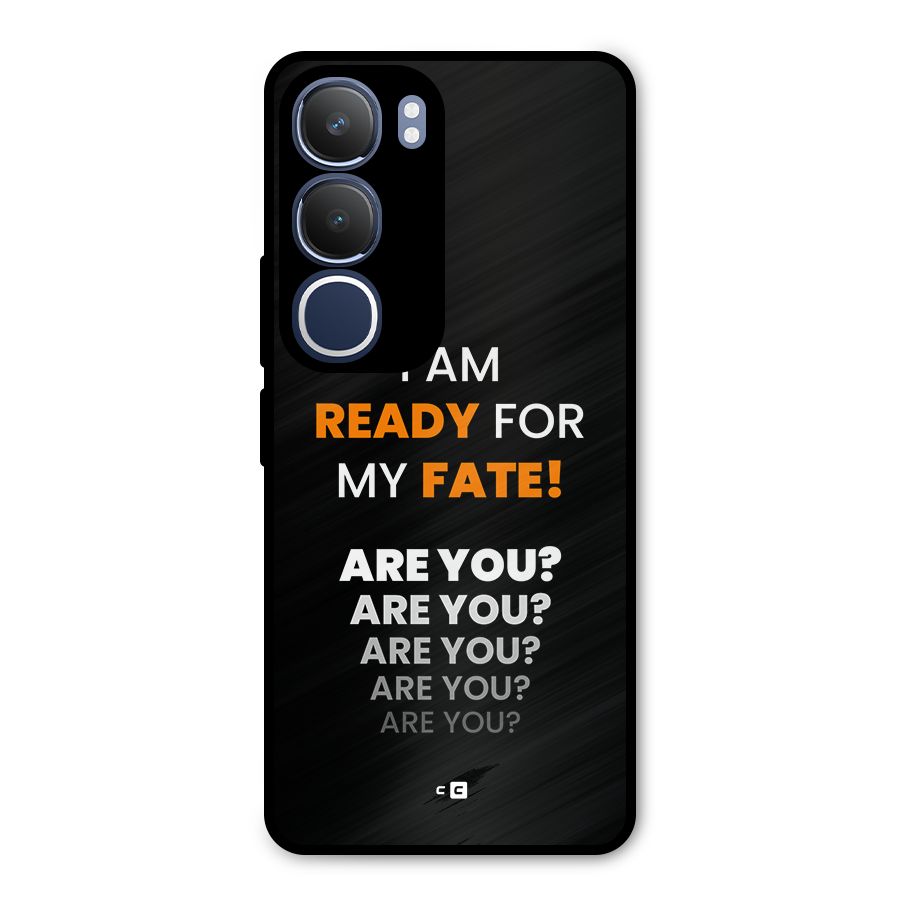 You Ready Metal Back Case for Vivo Y29