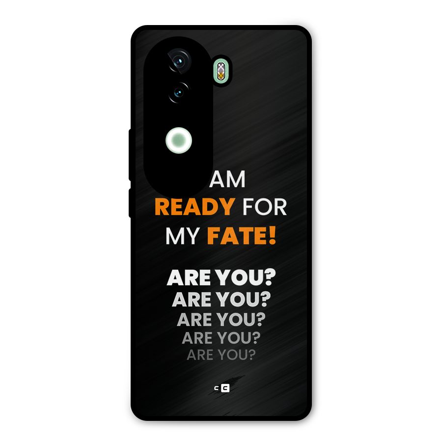 You Ready Metal Back Case for iQOO Z9s