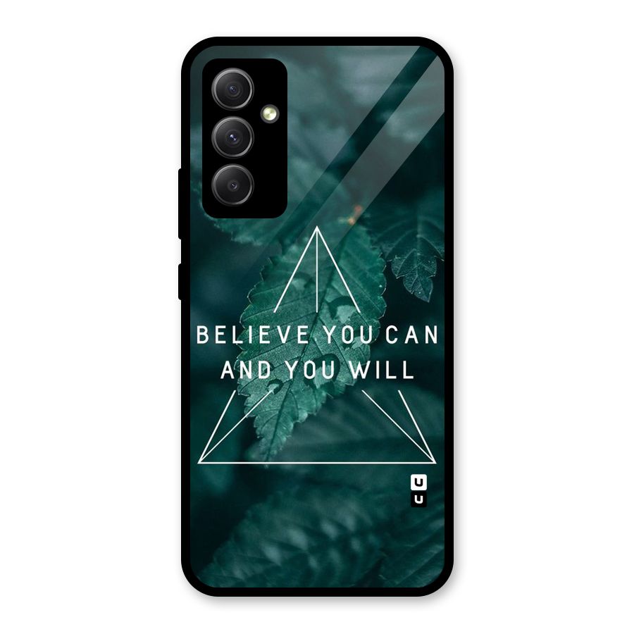 You Will Glass Back Case for Galaxy A34