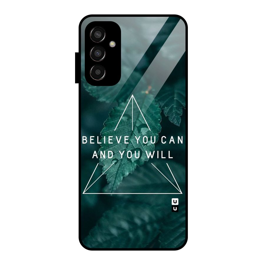 You Will Glass Back Case for Galaxy F13