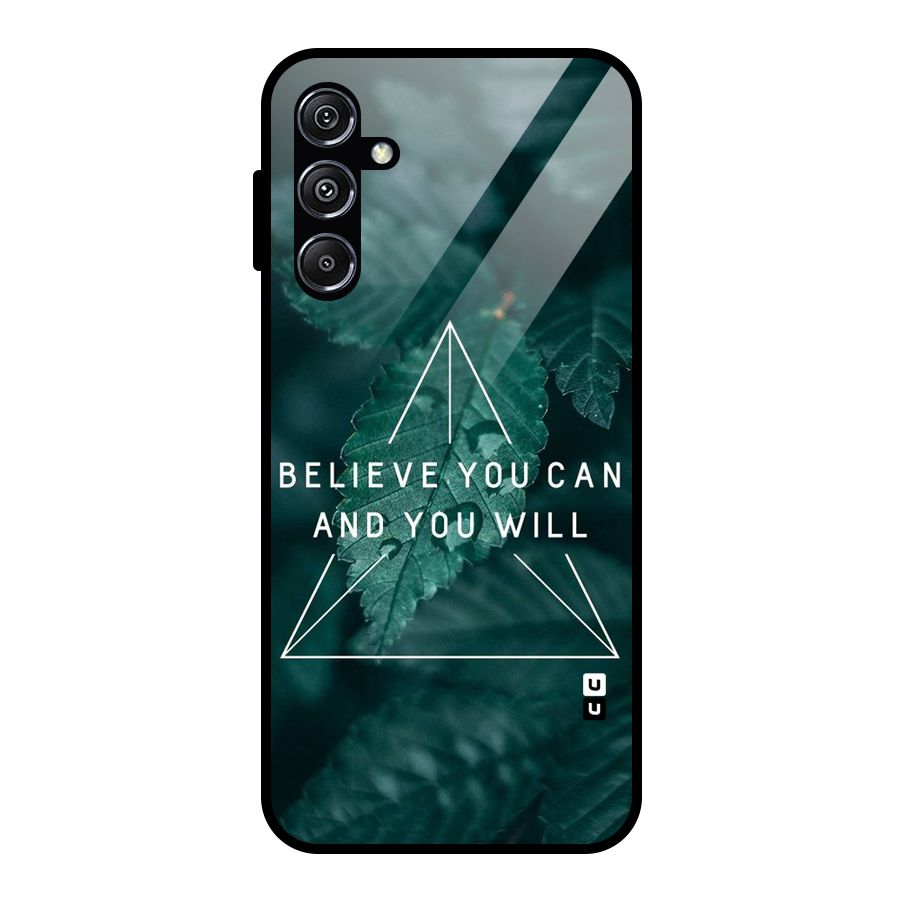 You Will Glass Back Case for Galaxy M34 5G