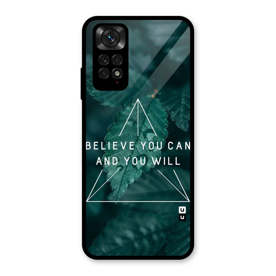You Will Glass Back Case for Redmi Note 11S