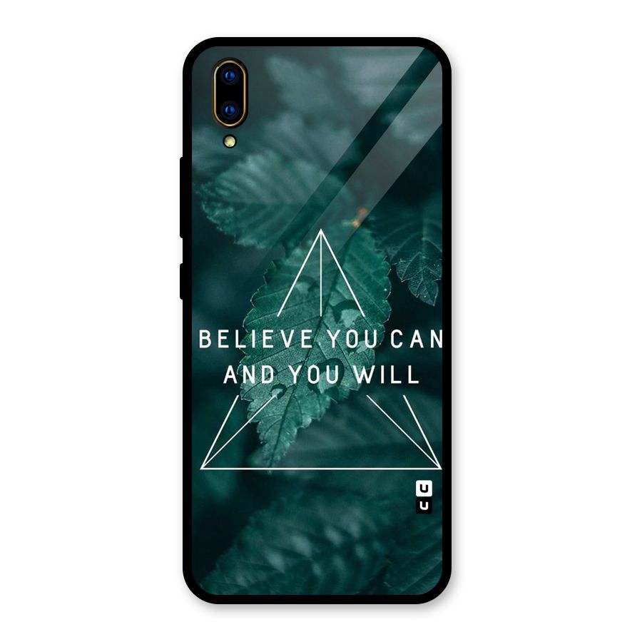 You Will Glass Back Case for Vivo V11 Pro