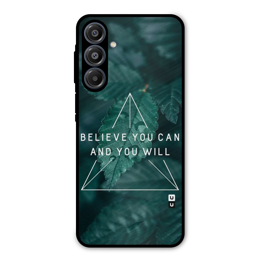 You Will Metal Back Case for Galaxy A16 5G