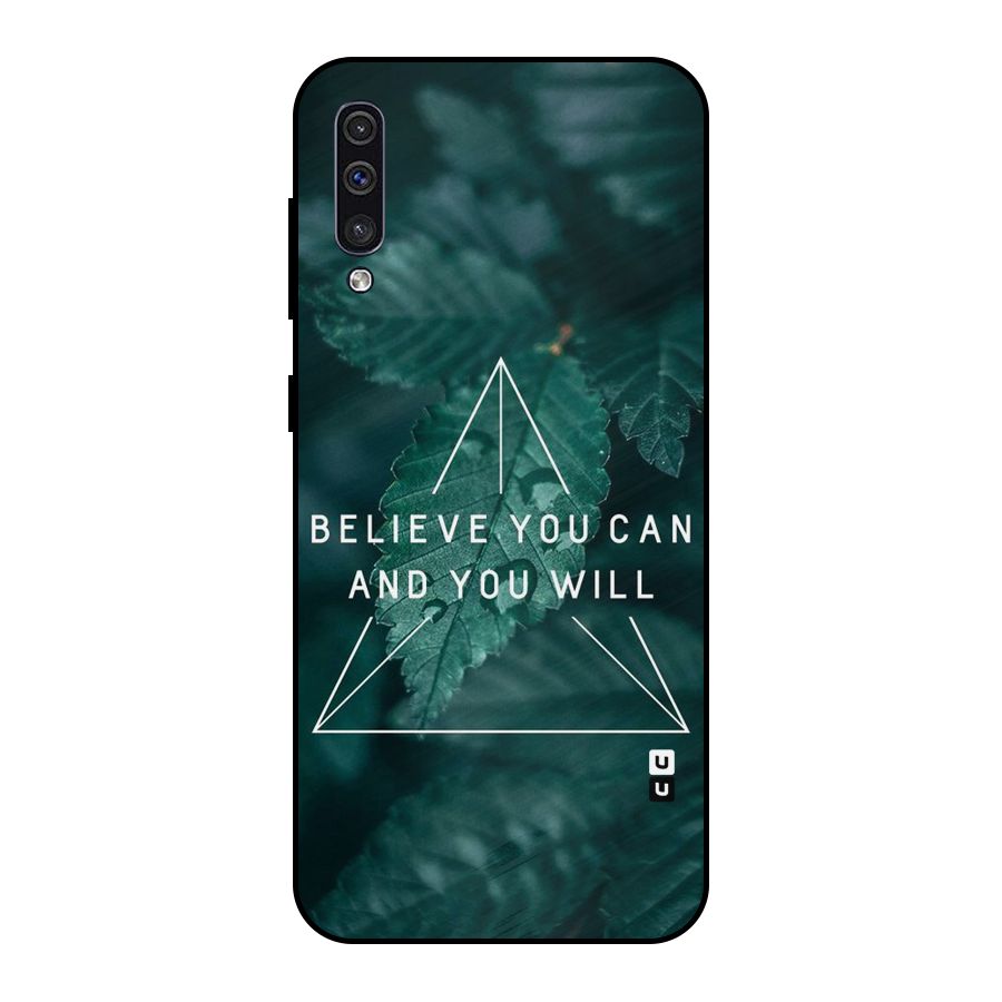 You Will Metal Back Case for Galaxy A30s