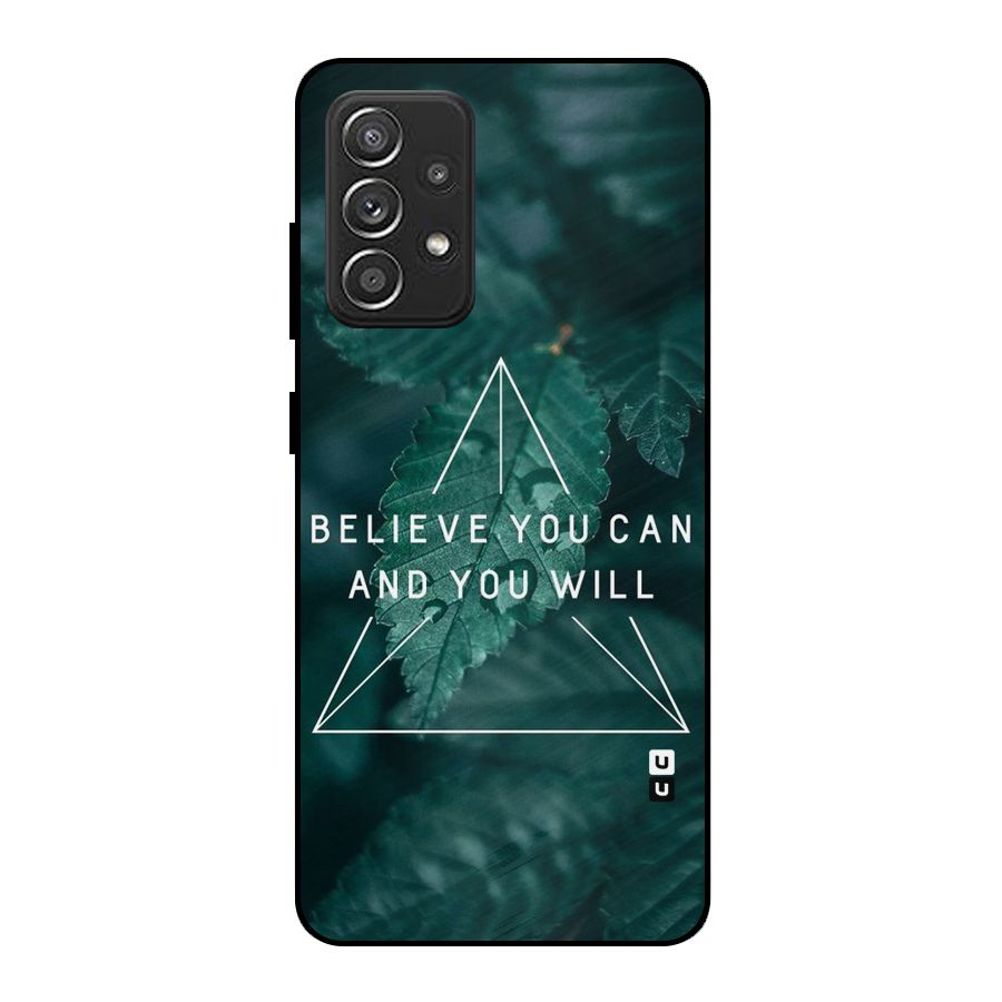 You Will Metal Back Case for Galaxy A52s 5G