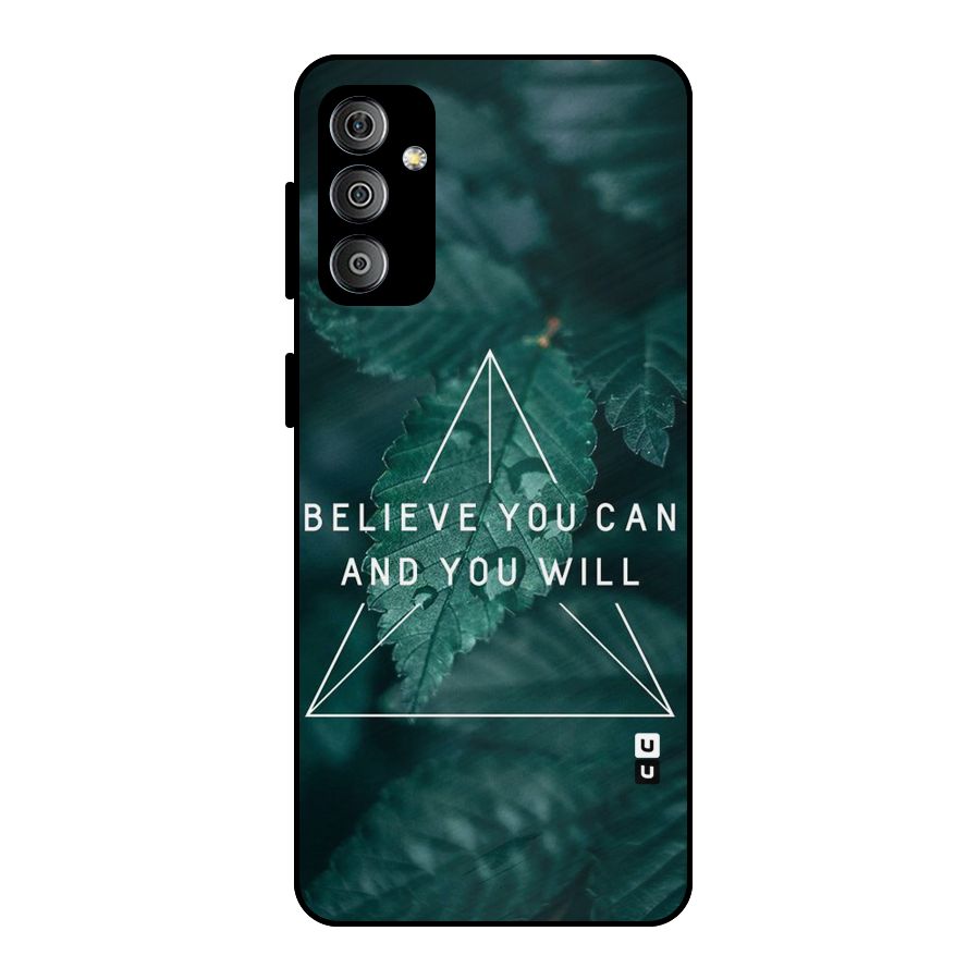 You Will Metal Back Case for Galaxy F23