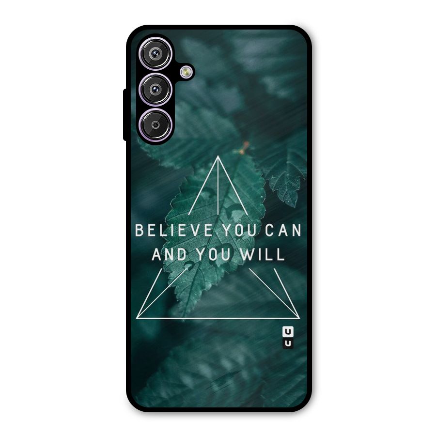 You Will Metal Back Case for Galaxy M15