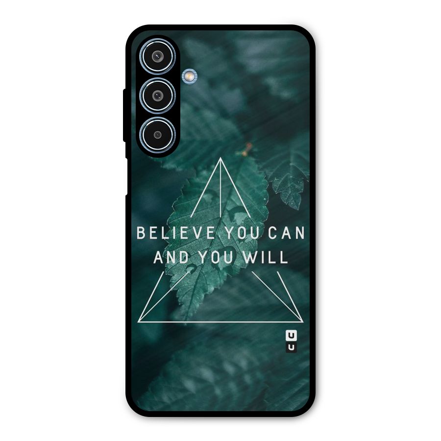 You Will Metal Back Case for Galaxy M35