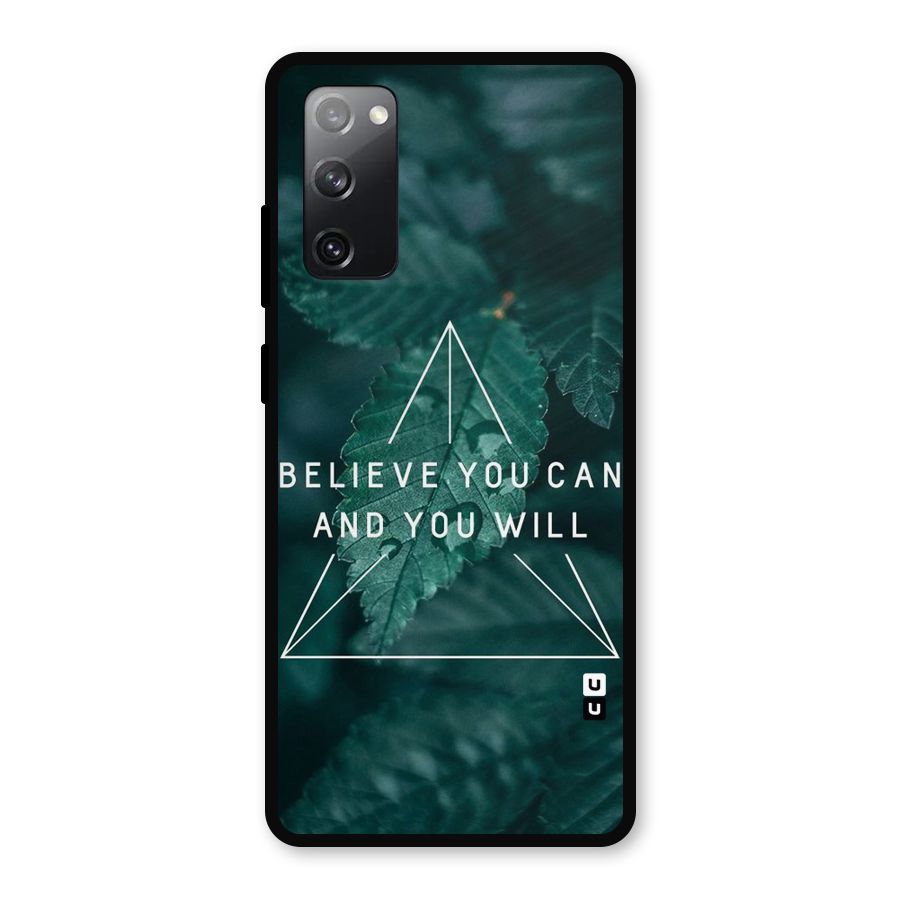 You Will Metal Back Case for Galaxy S20 FE 5G