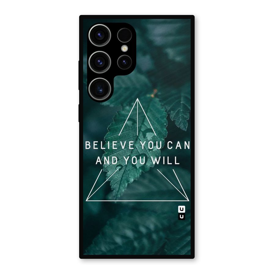 You Will Metal Back Case for Galaxy S23 Ultra