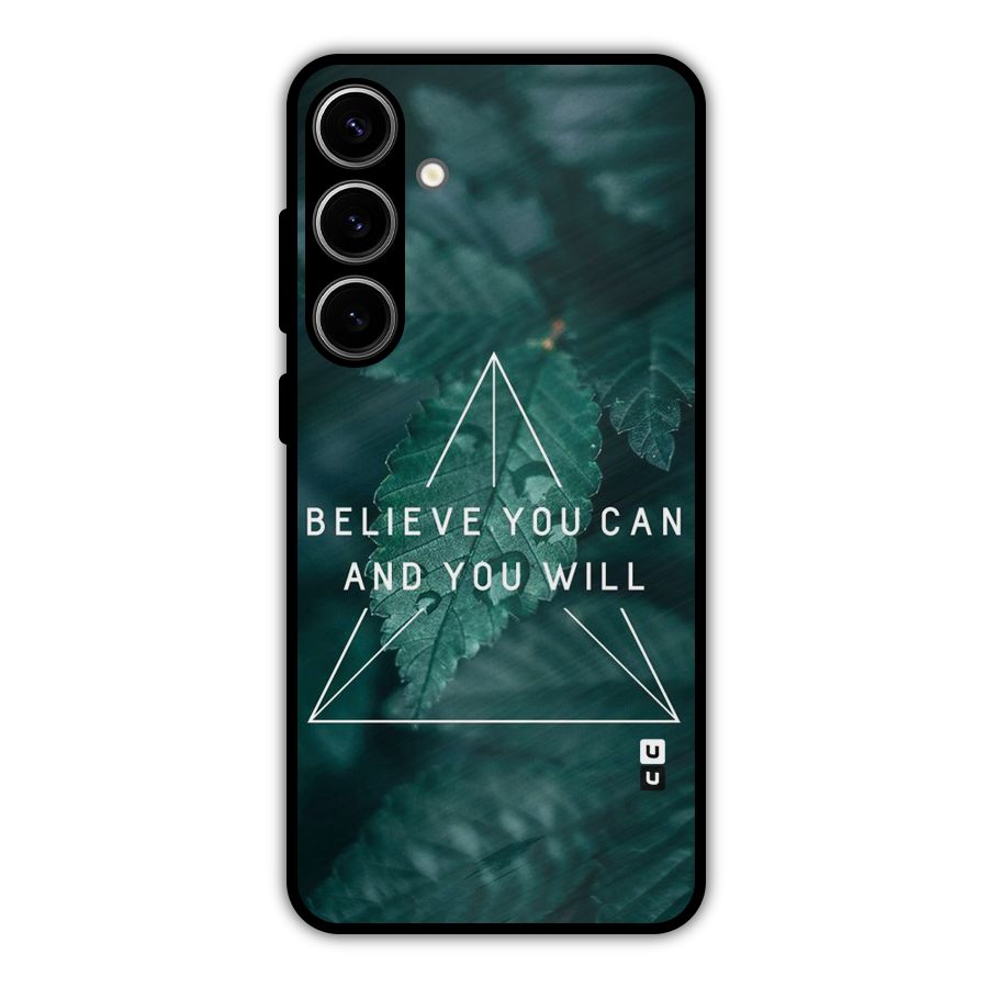 You Will Metal Back Case for Galaxy S24 Plus