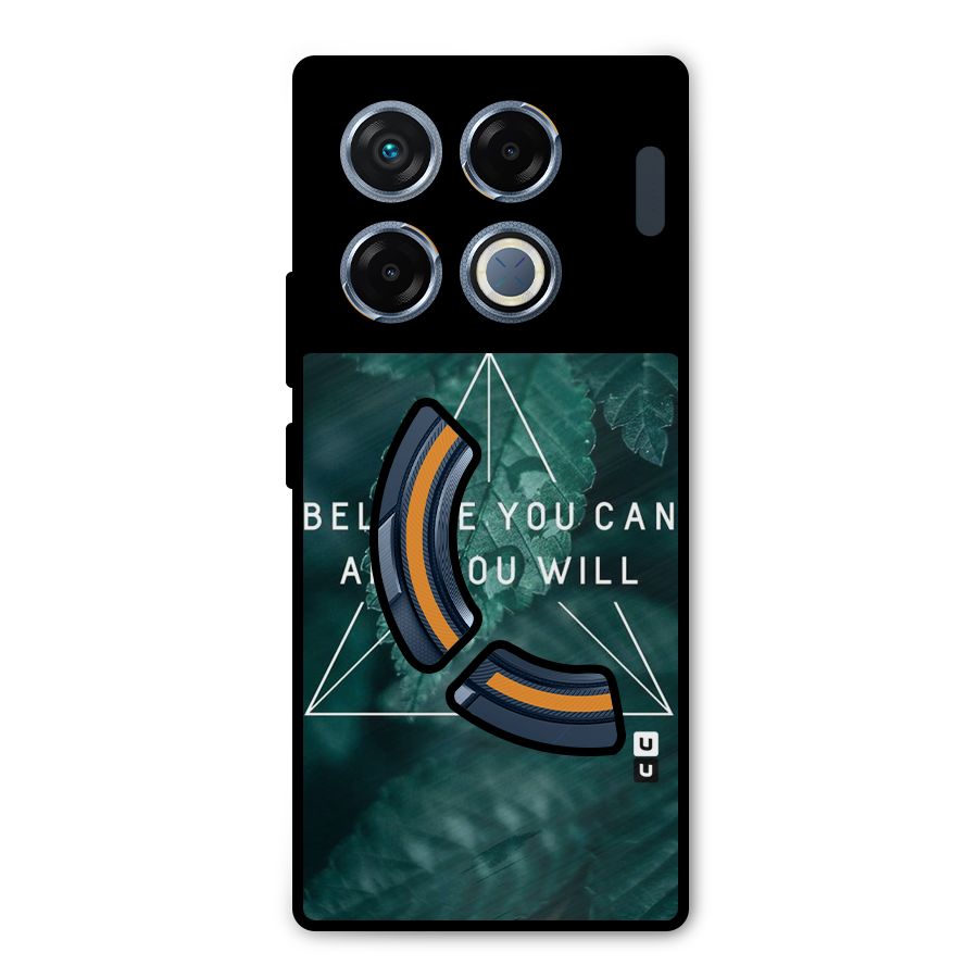 You Will Metal Back Case for Infinix GT 20 Pro
