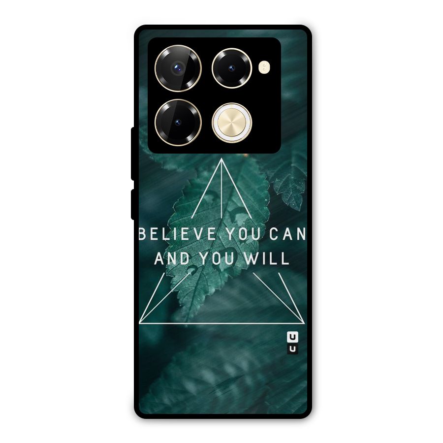You Will Metal Back Case for Infinix Note 40 Pro
