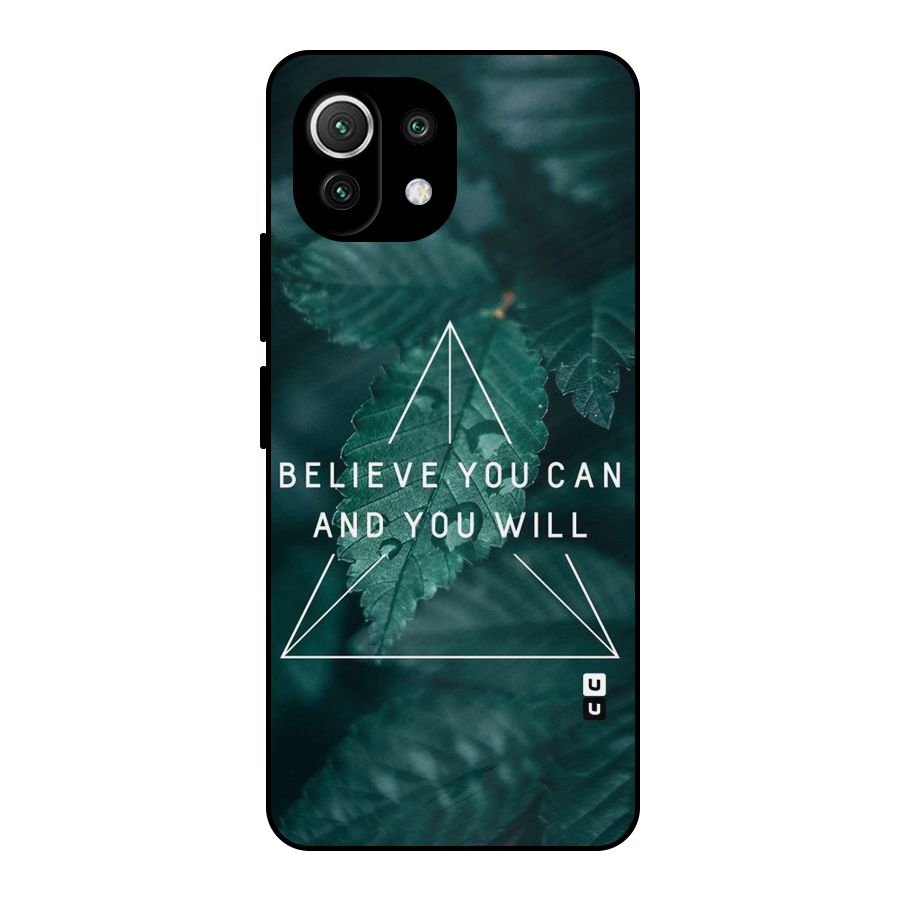 You Will Metal Back Case for Mi 11 Lite NE 5G