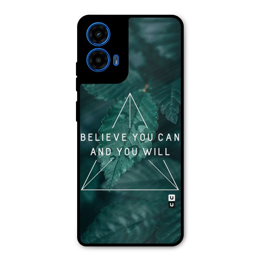 You Will Metal Back Case for Moto G45