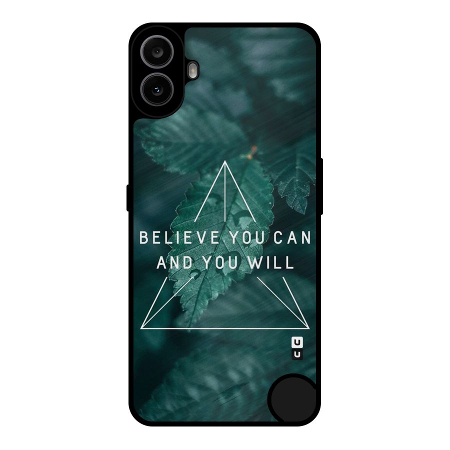 You Will Metal Back Case for Nothing CMF Phone 1
