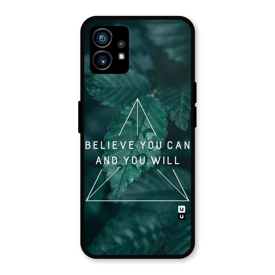 You Will Metal Back Case for Nothing Phone 1