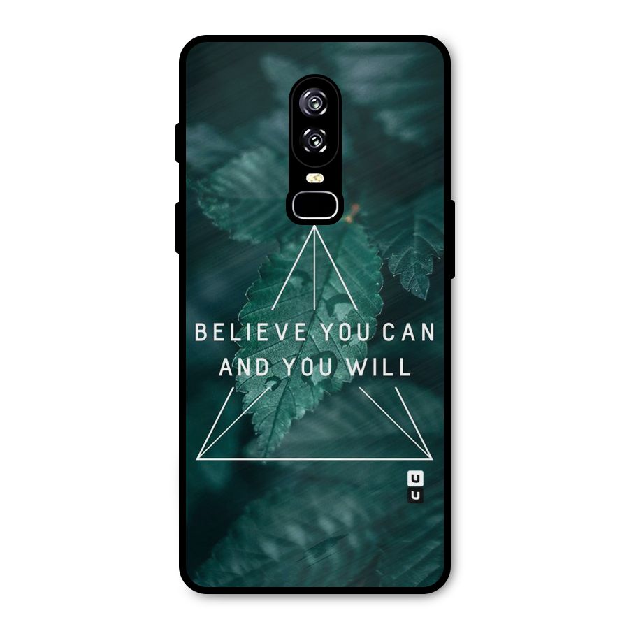 You Will Metal Back Case for OnePlus 6