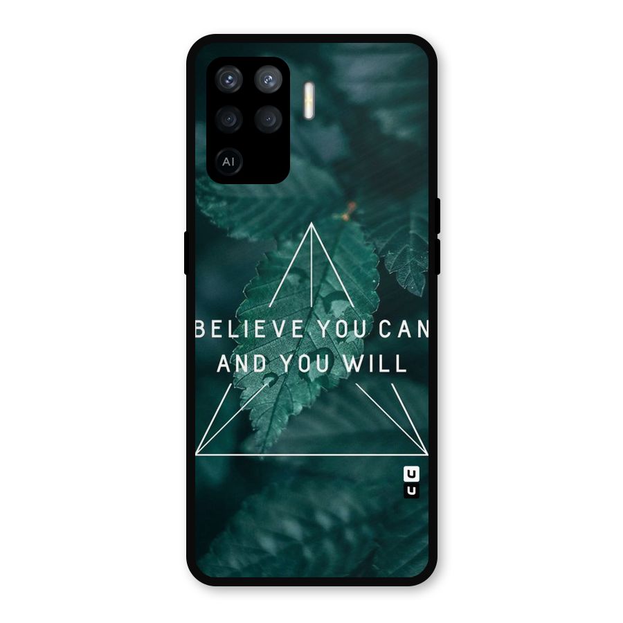 You Will Metal Back Case for Oppo F19 Pro