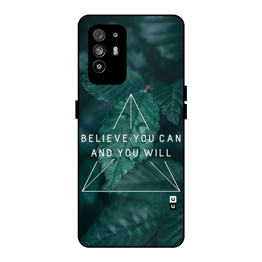 You Will Metal Back Case for Oppo F19 Pro Plus 5G