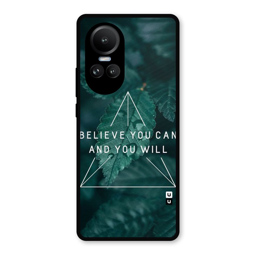 You Will Metal Back Case for Oppo Reno10