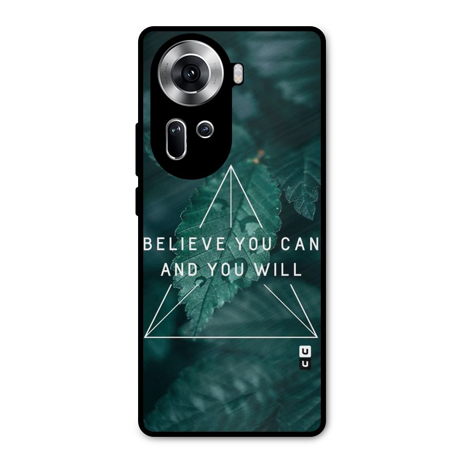 You Will Metal Back Case for Oppo Reno11 5G