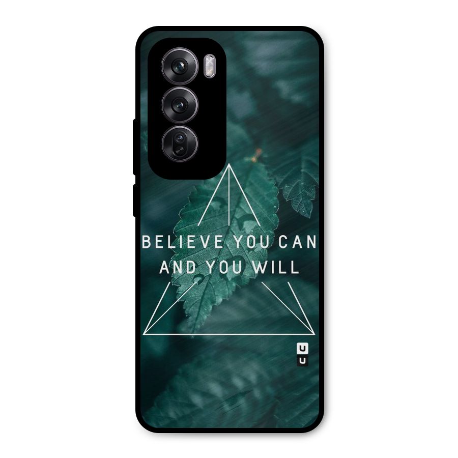 You Will Metal Back Case for Oppo Reno12 Pro