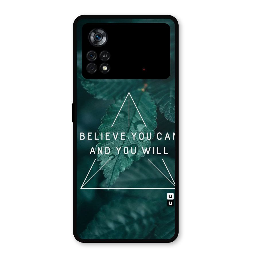You Will Metal Back Case for Poco X4 Pro 5G