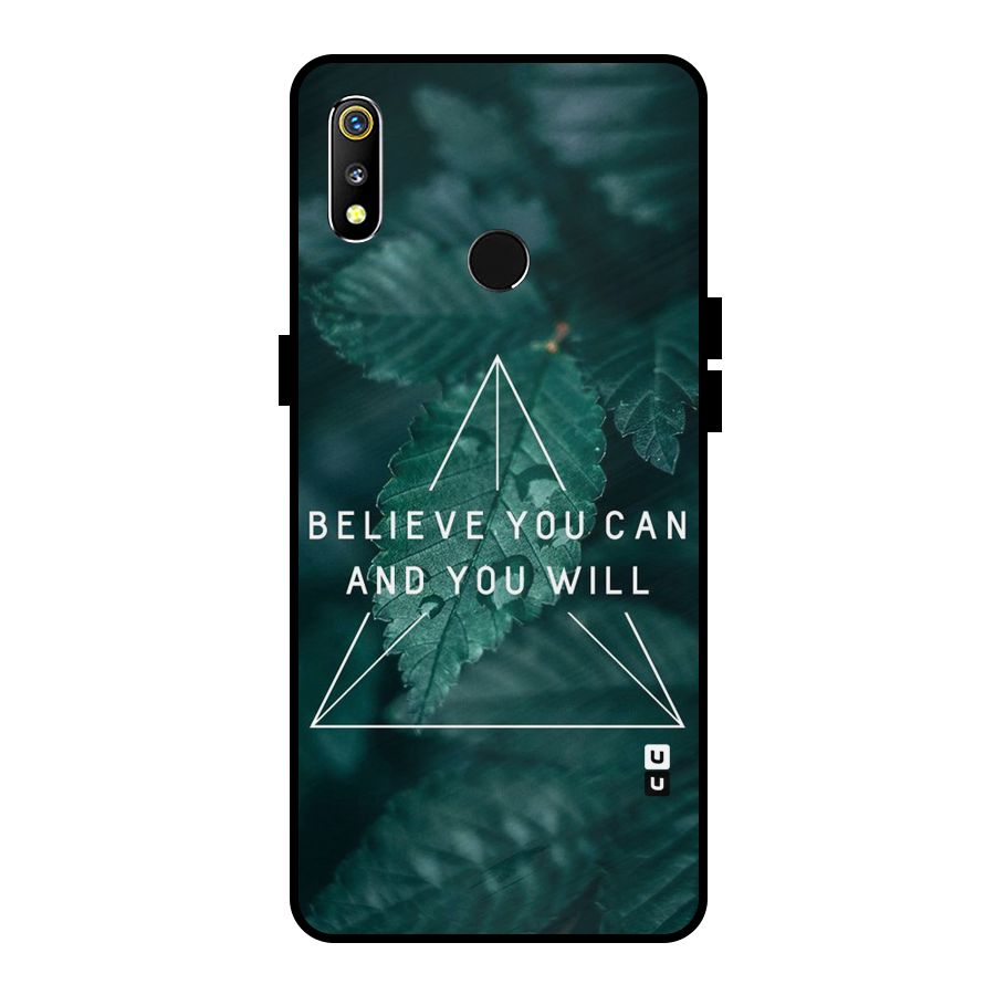 You Will Metal Back Case for Realme 3