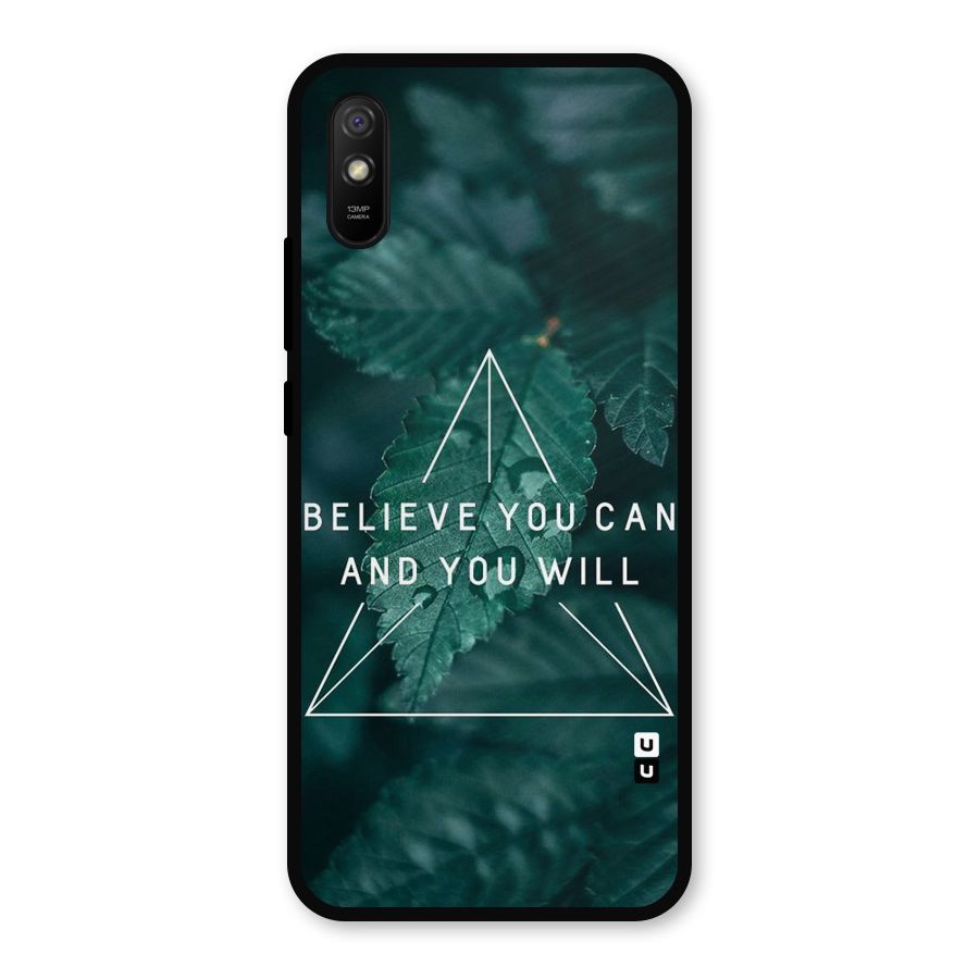 You Will Metal Back Case for Redmi 9i