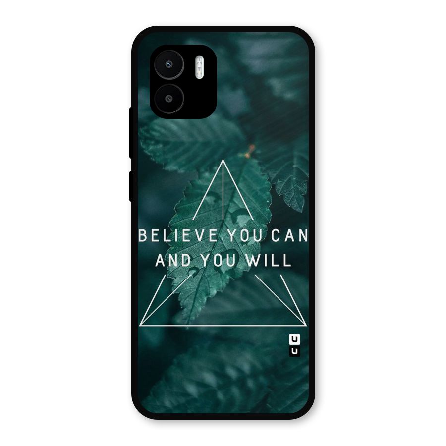 You Will Metal Back Case for Redmi A2