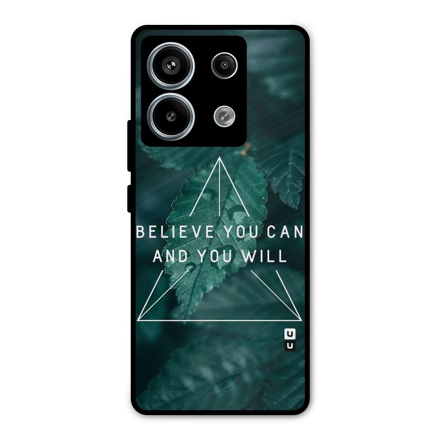 You Will Metal Back Case for Redmi Note 13 Pro 5G