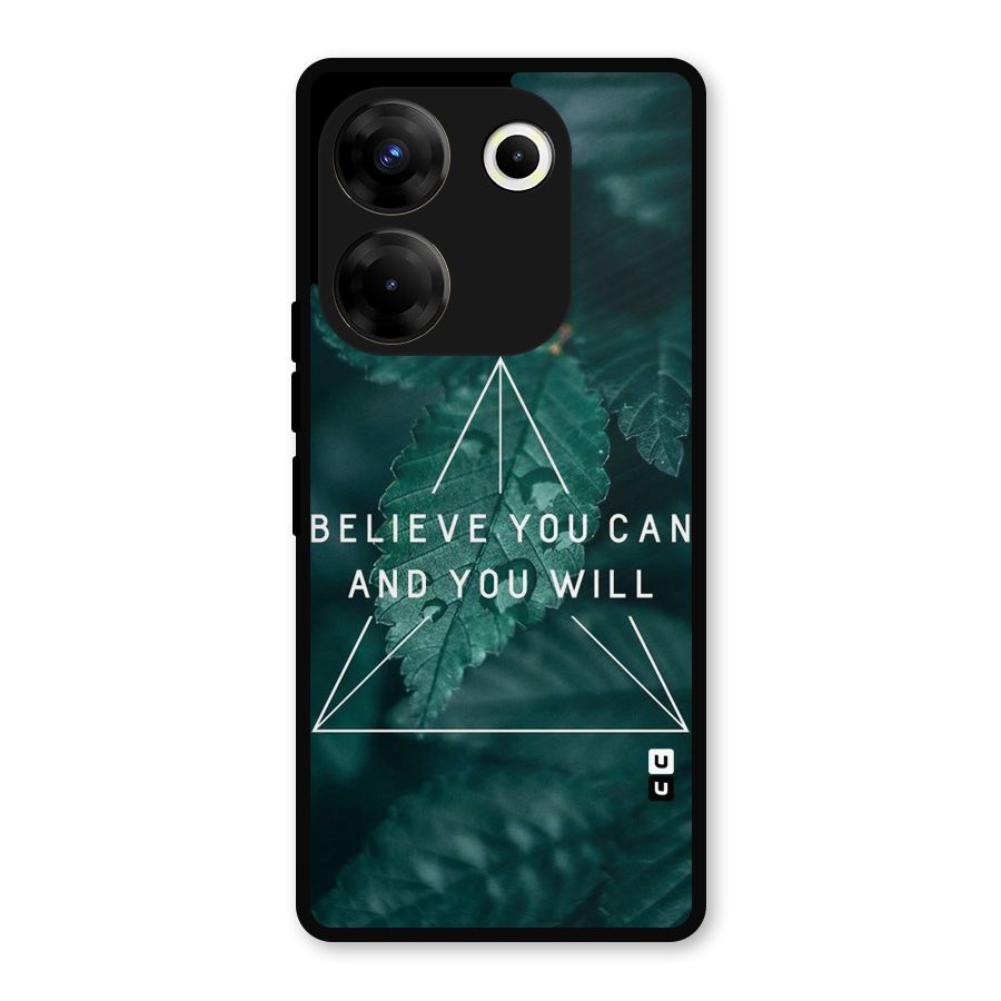 You Will Metal Back Case for Tecno Camon 20