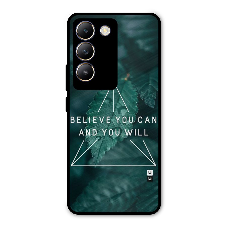 You Will Metal Back Case for Vivo T3 5G