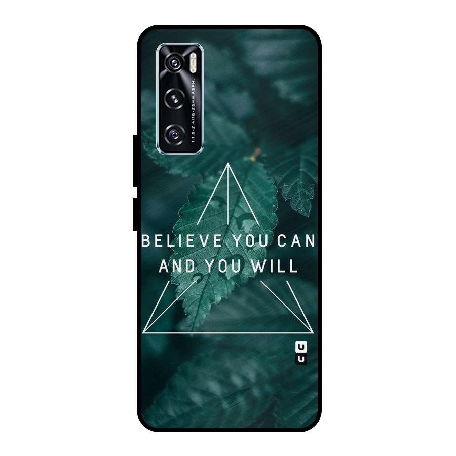 You Will Metal Back Case for Vivo V20 SE