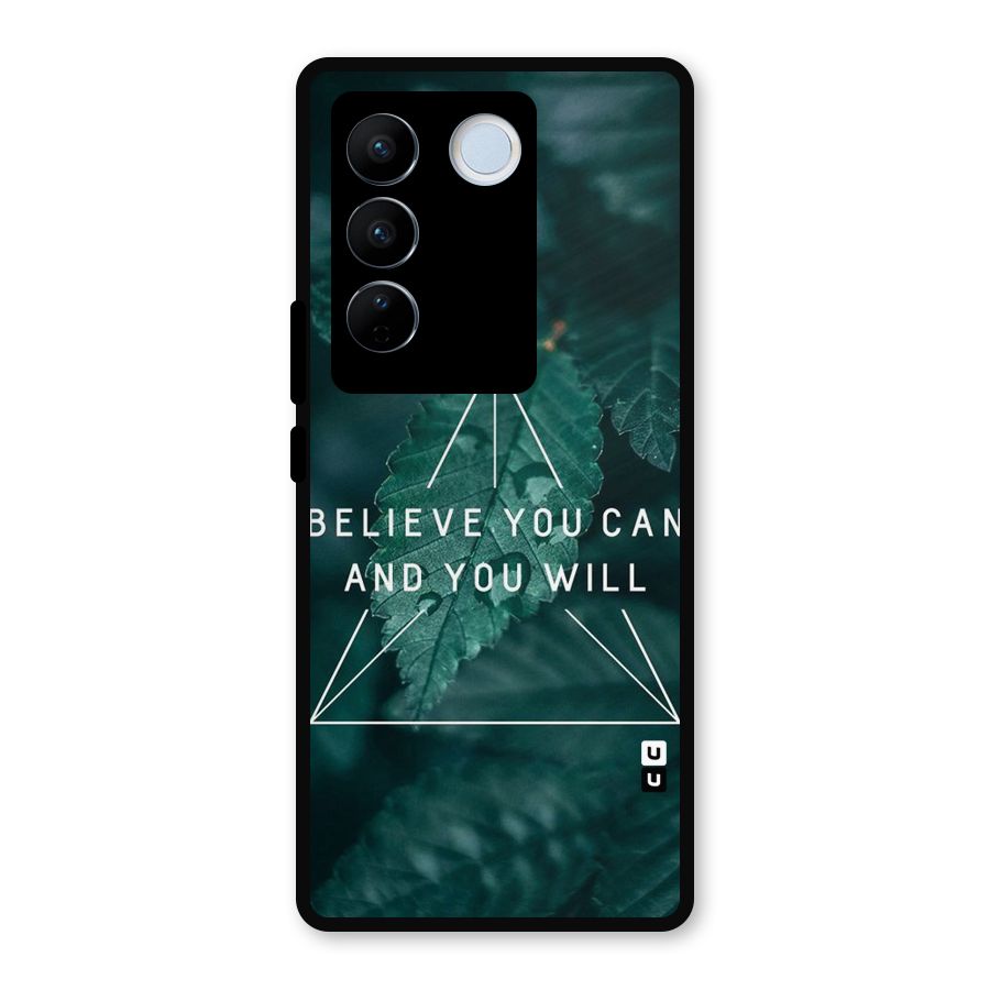 You Will Metal Back Case for Vivo V27