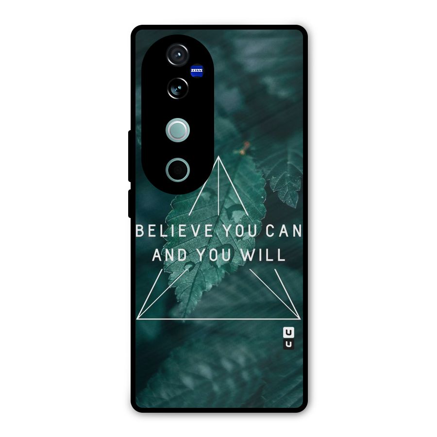 You Will Metal Back Case for Vivo V40