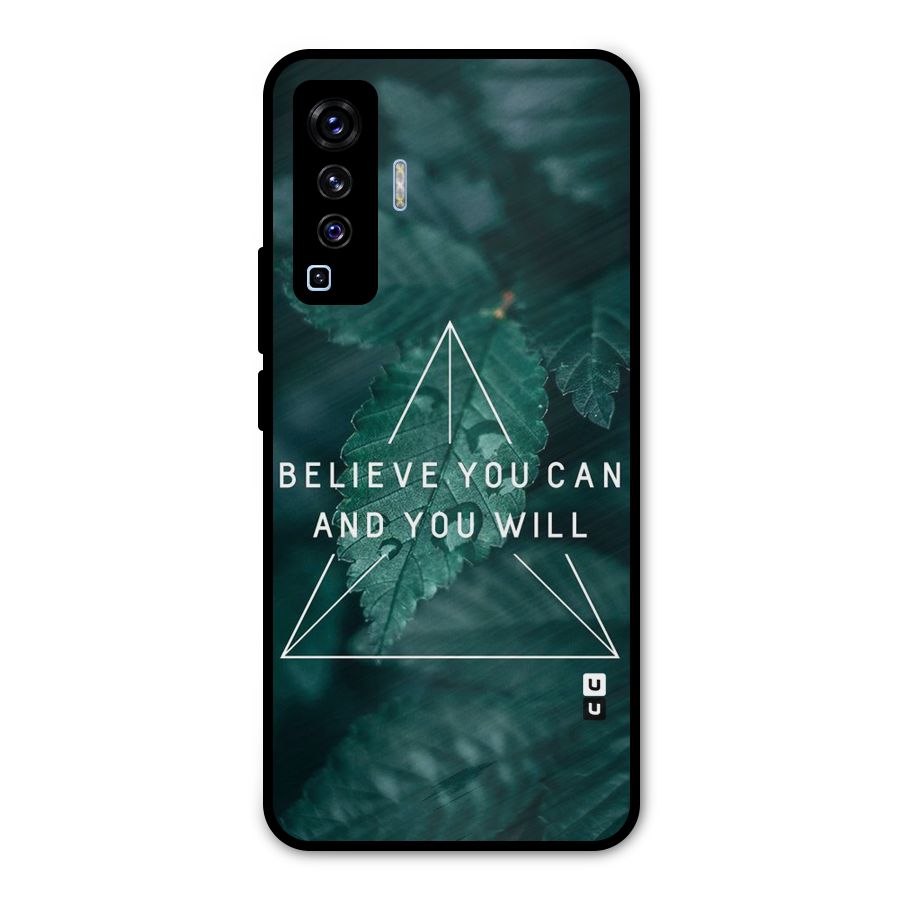 You Will Metal Back Case for Vivo X50