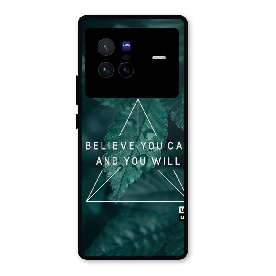 You Will Metal Back Case for Vivo X80